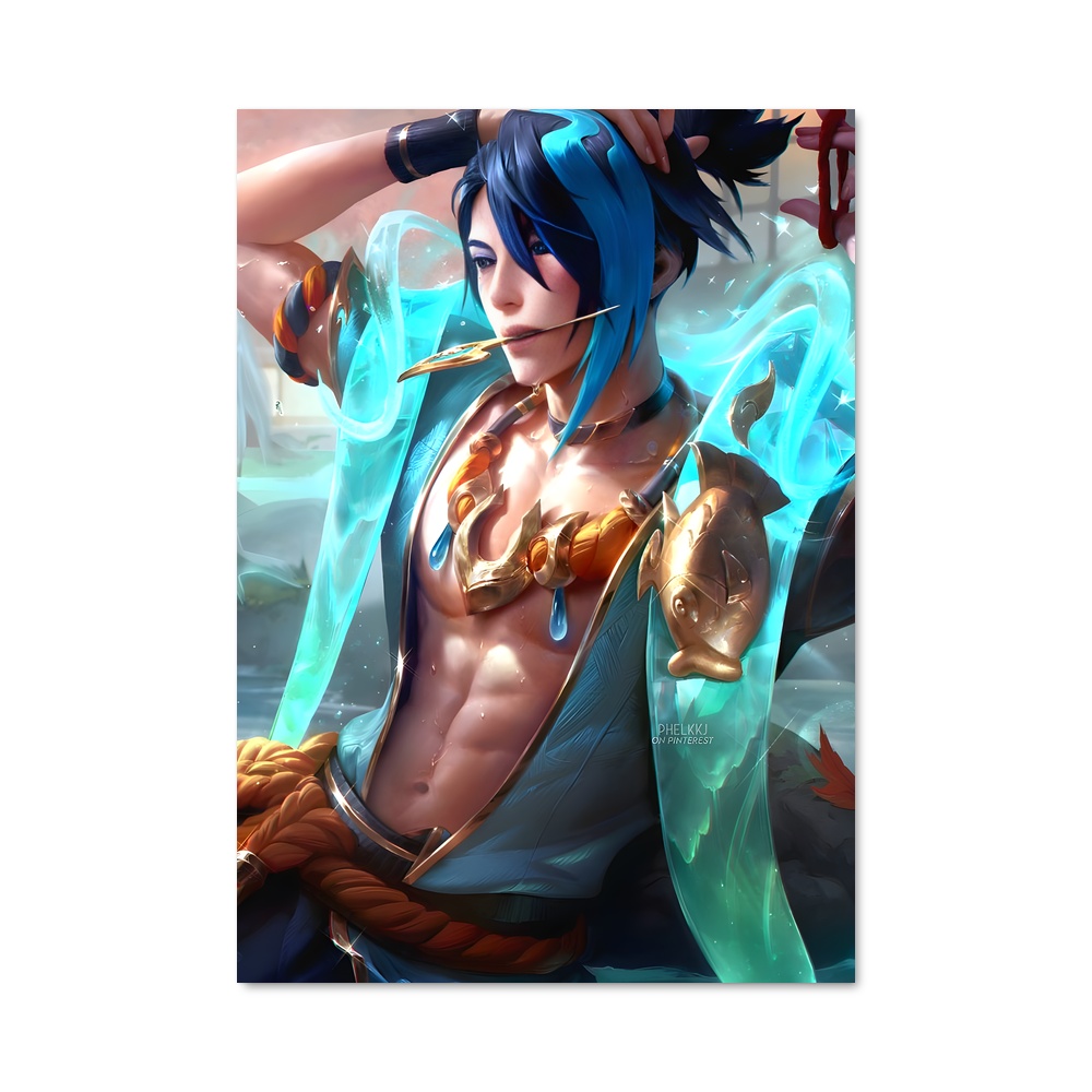 Poster L'Ascension des Champions – affiche League Of Legends